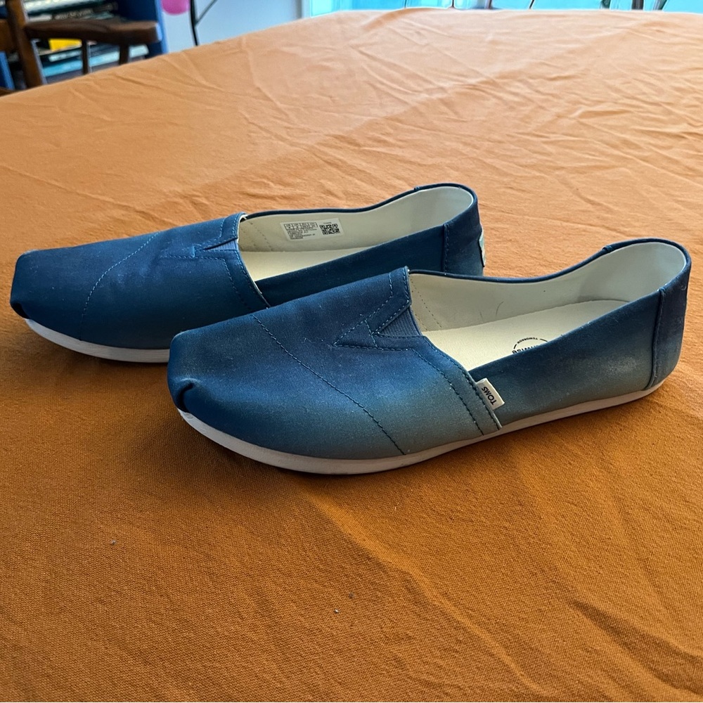 Blue Ombré Toms Alpargatas